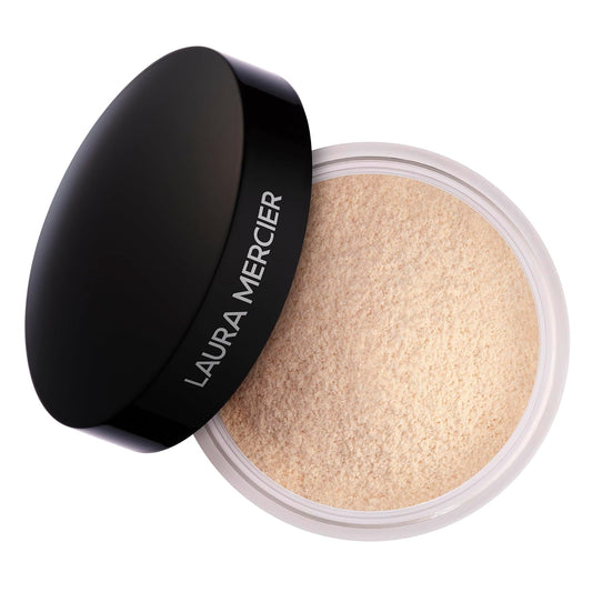Laura Mercier Translucent Loose Setting Powder, 24HR Shine Control, Infused with Vitamins C + E, Soft Matte Finish, Normal to Oily Skin, 4 Shades for Virtually All Skin Tones, Artistry Icons Set