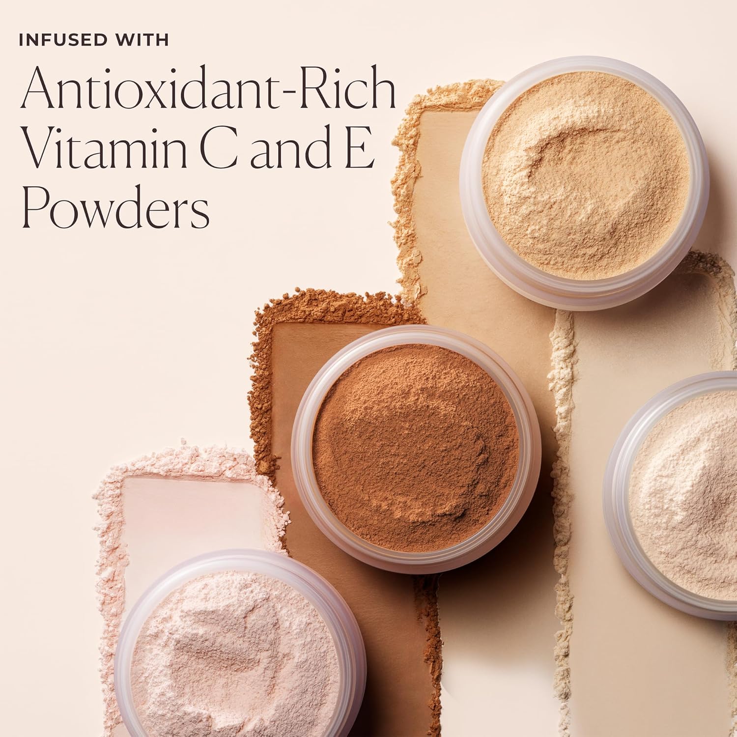 Laura Mercier Translucent Loose Setting Powder, 24HR Shine Control, Infused with Vitamins C + E, Soft Matte Finish, Normal to Oily Skin, 4 Shades for Virtually All Skin Tones, Artistry Icons Set